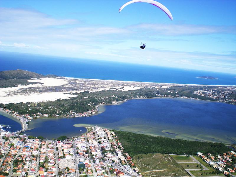 Paraglider in Florianopolis