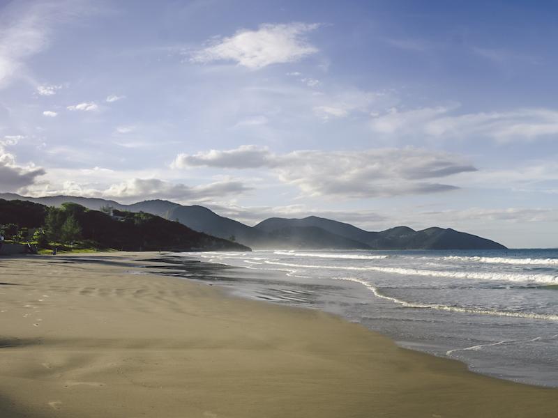 Strand im Süden von Florianopolis