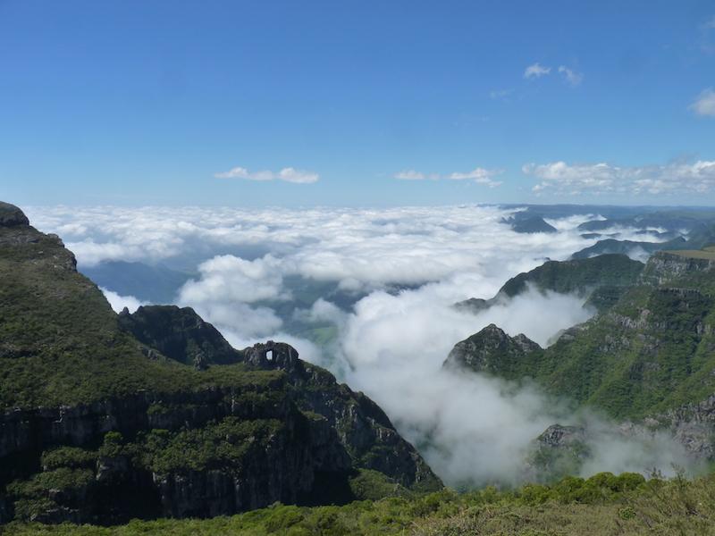 Berglandschaft in Urubici